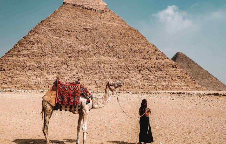 Visita guiada privada a las pirámides de Giza, Saqqara, Menfis y almuerzo