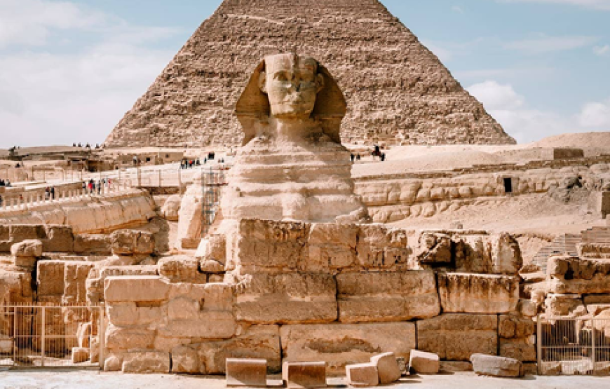 Camel Ride Around the Pyramids of Giza