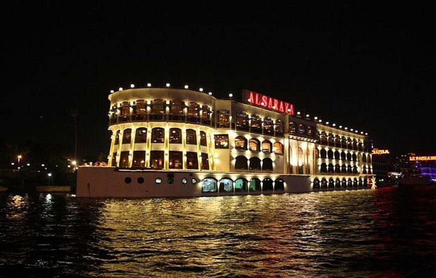 Crucero de Cena de Lujo por el Nilo a bordo del Nile Maxim