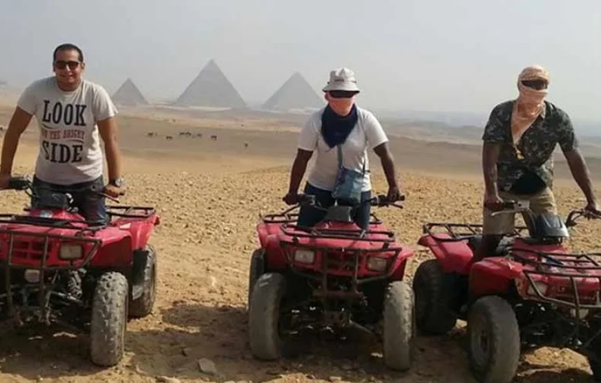 Quad Bike Adventure at Giza Pyramids Desert (ATV)