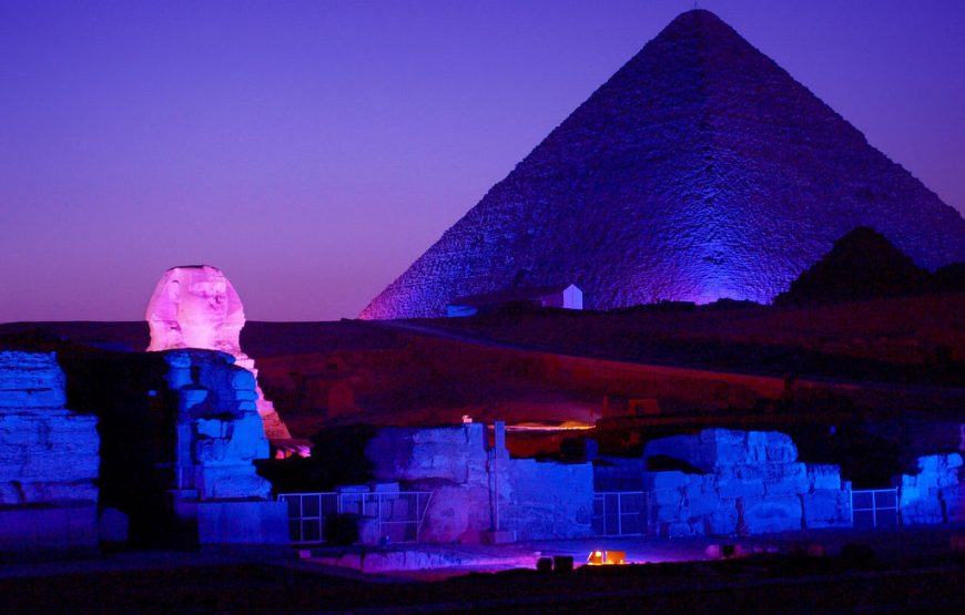 Dinner & Light Show Experience at the Pyramids of Giza