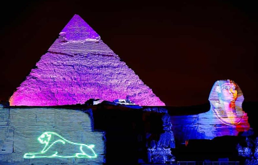 Dinner & Light Show Experience at the Pyramids of Giza