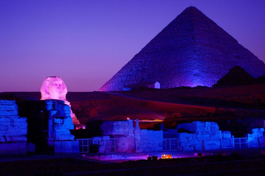 Dinner & Light Show Experience at the Pyramids of Giza