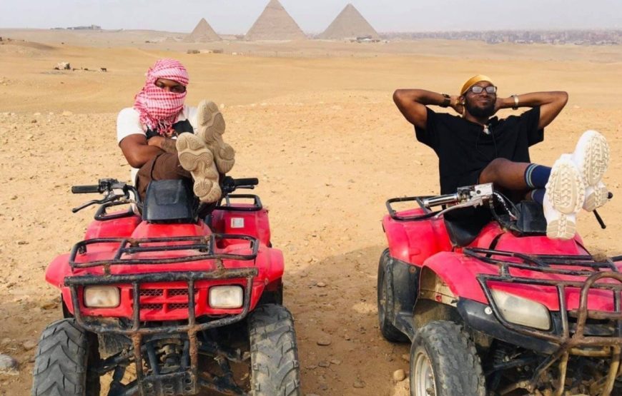 Quad Bike Adventure at Giza Pyramids Desert (ATV)