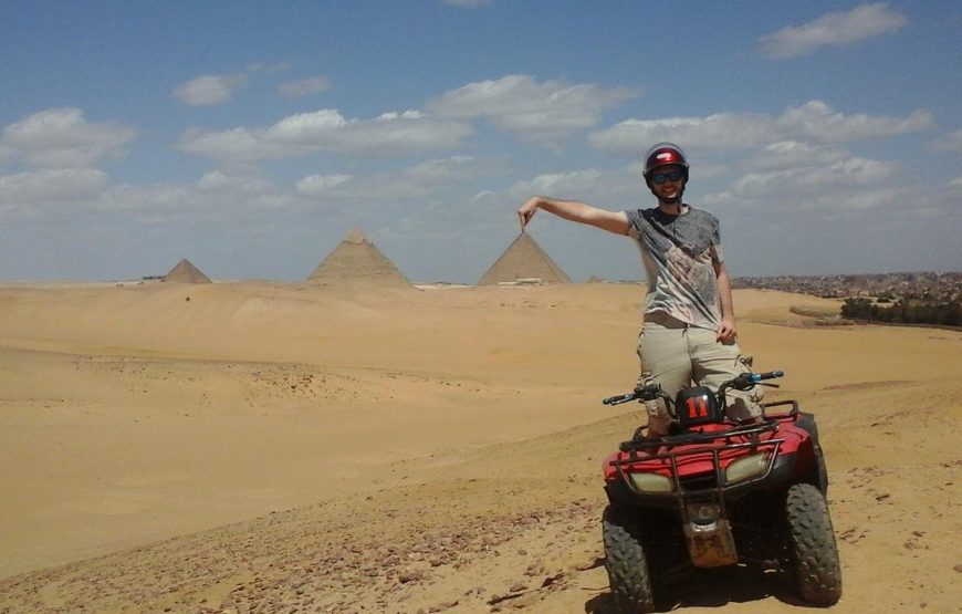 Quad Bike Adventure at Giza Pyramids Desert (ATV)