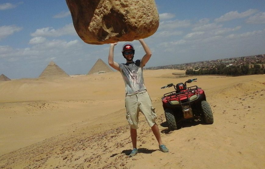 Quad Bike Adventure at Giza Pyramids Desert (ATV)